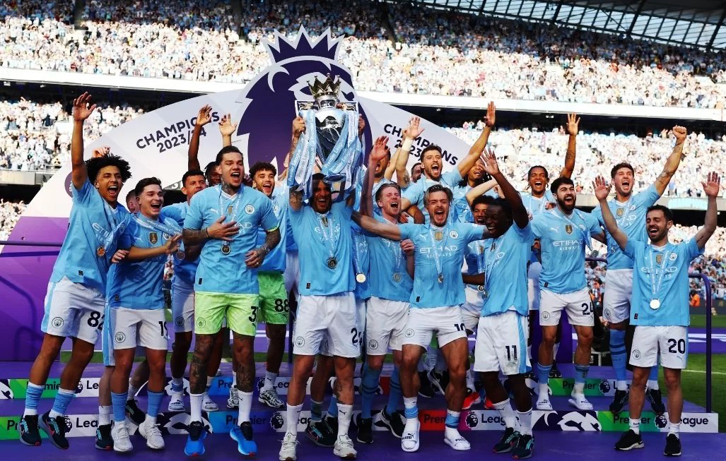 Manchester City menjadi Juara Premiere League 2023/2024