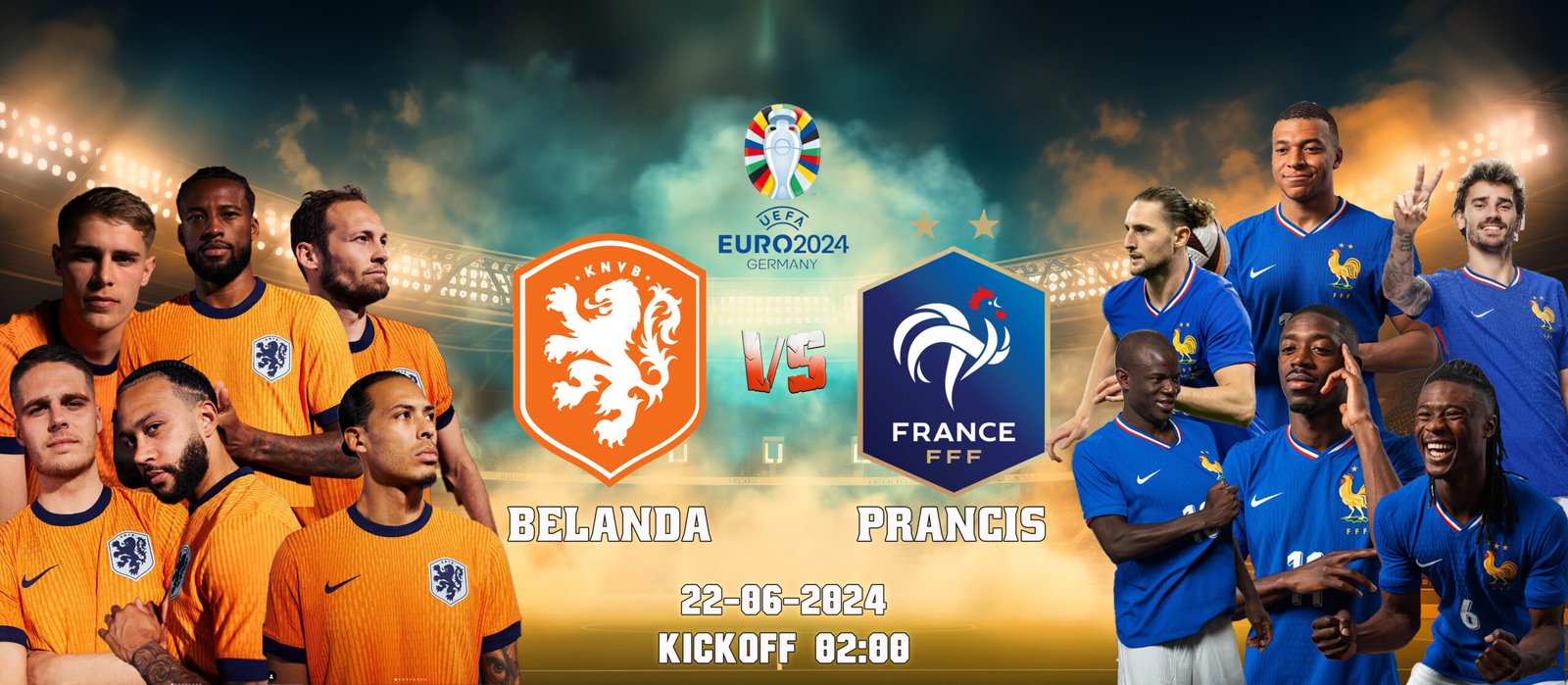 Belanda vs Prancis